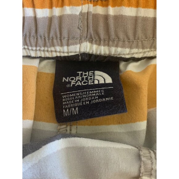 THE NORTH FACE Orange + Blue Striped Class V Women's Water Shorts Size Medium - Picture 4 of 7